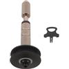 SOLUSTRE Lavacatena Bici, Fixed Gear Chain Tensioner, Lega di Alluminio, Argento, per Manutenzione e Riparazione Outdoor, per Catena Bici e Gear Chain Keeper