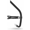 AsrMyjcx Snorkel in Silicone Attrezzatura Nuoto Snorkel Frontale Boccaglio Tubo Respirazione con Misura Personalizzabile Adatto per Allenamento Nuoto Piscina, Bianco