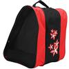 Xiuganpo Borsa per Pattini a Rotelle Monospalla Impermeabile e Traspirante per Pattinaggio su Ghiaccio Rosa 40 Cm/15,7 Pollici (rosso)