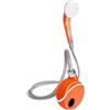 Sumsoctober Doccia da campeggio portatile USB ricaricabile pompa elettrica 0.8MPa pressione per il bagno del cane escursionismo attrezzi all'aperto arancione