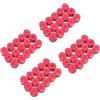 DEARMAMY 60 Pezzi Grip Racchetta Tennis Rosso Pu Antiscivolo