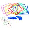 Générique Set, Ring Games, 14,96 x 14,96 x 0,59 pollici Interlocking Squares