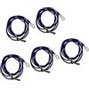 Generic 5Pcs Guanti Cordino Morbido Holder Perdita Comodo Collo Trasportare All'aperto Collo Hanging Strap