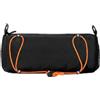 Homyl Borsa Manubrio Bicicletta Multifunzione Tpu Nylon Comparto Accessibile con Tracolla Mobile Struttura Protettiva E, Borsa Da Manubrio/Tracolla Nera Con Cordino Arancione, Array, Nero