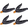 HUSHUI Poggia Canna da Pesca 4 Pezzi, Impugnatura in Gomma a V Resistente e Supporto in Acciaio Inossidabile per Pod per Canna da Pesca, , 76 G Ciascuno
