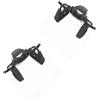 Holibanna 2 Pezzi Patch Clip Regolabile per Occhiali da Tiro in ABS