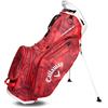 Callaway Borsa da golf Fairway 14 HD impermeabile, 2025, palme rosse/grigio