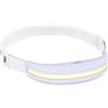 Generico Head Lamps, Led Rechargeable Headband Light, Running Headlamp | High Lumen Pet Collars Headbands for Running, Camping, Hiking, Cycling, Fishing, Hard Hats, Car Maintenance, Rainy windyy Day