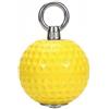 PETSOLA Palla Allenamento Polso Sfera Rafmento Presa Mano Strumento Avambraccio Materiale PU Duraturo con Fissaggio Sicuro Adatta per Palestra Allenamenti, 7CM, Palla Pu Gialla+Box