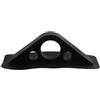 Luxshiny Supporto per Pagaia da Kayak e Gommone in PVC Nero | Base per Barca Gonfiabile, Montaggio Semplice, Stabilità Migliorata, Uso in Attività Acquatiche e Navigazione