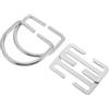 VINTORKY Fermo per Cintura da Immersione in Acciaio Inox, 2 Set