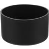 Kichvoe Custodia in Silicone per Bicchiere, Copribicchiere Antiscivolo Nero 7,5cm, Presa Confortevole, Facile da Pulire, per Borracce e Tazze