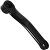 Homoyoyo Pedivella Lato Sinistro per Bicicletta Mountain Bike in Acciaio Nero Taglio di Precisione e Facile Installazione, Compatibile Vari Modelli per Manutenzione Bici