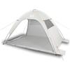 HETFTJN Tenda da Spiaggia Pop Up Ombrella Sole 210x150x130 cm Grigia