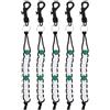 Abaodam 5 Pezzi Contatore Punteggio Golf a Perline Nero in Plastica | Slide Bead Design, Golf Course, per Golfer, Segnapunti per Palline da Golf Colore Casuale