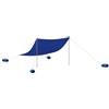 HETFTJN Tenda Parasole da Spiaggia UV40+ 304x300 cm Verde