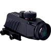 FOCUHUNTER Mirino prisma con punto rosso 3X30, mirino compatto, punto rosso verde con ingrandimento 3x, antiurto da 1000G's, 1/2MOA, lenti multistrato verdi, adatto per guide Picatinny da 20 mm