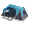 HETFTJN Tenda da Campeggio a Casetta Blu 480x273x205 cm in Poliestere