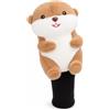 Baoblaze Copritesta per Mazza da Golf Copertura Mazza Golf Testa Protezione Club Guaina Aderente Peluche Animaletto Divertente in Peluche Cotone Adatto a Campo