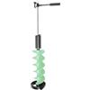 Generic Ice Drill Auger Strumento da Pesca Ghiaccio in Nylon Leggero da 8 Pollici per Corpi di Acque Profonde e Strati di Ghiaccio Spessi