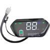 POAHNCU Display per Ebike, Misuratore LCD 48V 60V 72V Per E-Bike