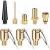 YOUZMY Set di 8 adattatori multifunzione per valvole Bosch EasyPump, accessori per pompe d'aria, adattatore per valvola francese, adattatore per valvola auto, adattatore per valvola della bicicletta