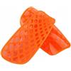 Ysyqkn Parastinchi Calcio Giovani Parastinchi Bambini Protezioni Tibia Conchiglia TPE Ergonomica con Imbottitura EVA Traspirante Leggera Antiurto Adatti per, Arancione, S
