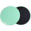 Xgdsnly Sliding Discs Dischi Scorrevoli Portatile Attrezzo per Palestra, Mint Green