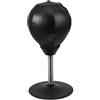 SHINEOFI Pungiball da Tavolo Nero in Pvc con Supporto a Molla Stili multipli | Sfera Antistress, Pompa ad Aria Inclusa, Grande Ventosa per Fissaggio Stabile Stile Casuale