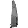Mqiklt Fencing Gear Carrier Borsa Carrello Scherma Trolley Valigia Attrezzatura Sacca Ruote Zaino Spazioso in Oxford Impermeabile 1680D Adatta a Allenamento, Array, Grigio