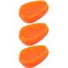Gadpiparty Stampo in Silicone per Feeder da Pesca 3 Pezzi Arancia