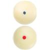 NUOBESTY 2 Pezzi Palle da Biliardo Bianche Professionali in Resina Sostituibili, Resistenti di Precisione, per Sale Giochi e Bar, Adatte a Giocatori di Tutti i Livelli Stili Multipli