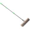 DOITOOL Spazzola in Filo di Acciaio Inox per Ponte Barca, Spazzolone per Pulizia Marina, Manico Lungo 50 Pollici/1,2 M, Verde, Resistente alla Corrosione