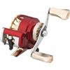 Baoblaze Fishing Reel Automatico con Meccanismo di Rilascio Linea Frontale Maniglia Ergonomica Pieghevole Piedino in Metallo per Montaggio su Canna Bobina, Mano Destra