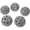 Toddmomy 5 Pezzi Palline da Pickleball per Allenamento, Palline da Pickleball Cave 40 Fori, PE, Alta Elasticità, Stabile, per Principianti e Team, Uso Indoor e Outdoor