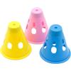 Operitacx 3 Pezzi Cappucci per Picchetti Tenda Pe Blu , Segnalazione Notturna