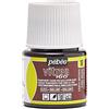 PEBEO - Vetro Smalto Trasparente Vitrea 160°C - Marrone Terra - 45 ML
