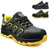 UOQC Scarpe Antinfortunistiche Uomo S1P ESD Antistatiche Scarpe da Lavoro