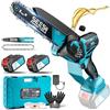 SEESII 6 & 8 Mini Motosega Elettrica da Potatura per Taglio Legno - 1000 W