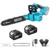 SEESII Motosega a Batteria 12" per Legno e Potatura Alberi - Brushless