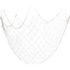 com-four® 1x Rete da Pesca Decorativa - Rete Naturale per Decorazione da Parete e portafoto - attrezzo da Pesca e Trappola Decorativa