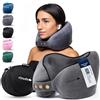 CLOUDS Cuscino da Viaggio in Memory Foam, 5 Colori, 2 Taglie, Grigio S/M