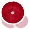 COM-FOUR® Copertura albero di Natale Premium per la protezione da aghi di pino - Copertura albero di Natale rotonda come base per regali
