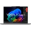 Lenovo Yoga Notebook 7 Display 14.0'' WUXGA (1920x1200) OLED Processore INTEL Ultra 5 226V Memoria RAM 16GB Memoria SSD 512GB Scheda grafica Integrata Sistema Operativo Windows 11 Home LUNA_GREY Caricatore NON incluso GARANZIA ITALIA