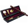 HandCraftoria Strumento professionale armeno DUDUK in legno di albicocca, custodia in legno pelle, 1 ancia professionale 2 standard, flauto oboe balaban chiave A