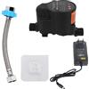 Yosoo Health Gear Pompa e booster per doccia a induzione automatica a basso rumore per bagno DC24V (Spina europea 100-240 V)