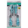 Fafeicy Set di 4 cacciaviti magnetici, Y3-Y6 | Acciaio Cr-V/PP, Impugnatura ergonomica antiscivolo, Punta magnetica, Anti-usura, Precisione/elettronica/riparazioni