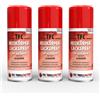 TFC Troll Factory TFC Spray per radiatori - bianco puro lucido, spray a base acrilica per radiatori e tubi dell'acqua, facile applicazione, eccellente potere coprente, asciugatura rapida e resistente ai raggi UV, 3 x