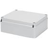 GEWISS - GW44207 - Cassetta Di Derivazione Con Coperchio Basso A Vite - IP56 - Dimensioni Interne 190X140X70 - Pareti Lisce - Grigio Ral 7035
