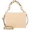 Coccinelle Pelle borsa a tracolla Boheme Grana Double Crossbody Double Grainy Leather Betulla/Cognac albicocca